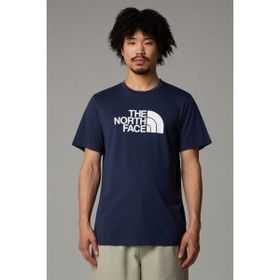 The North Face M SS Easy Tee Mavi Kısa Kol Erkek T-shirt