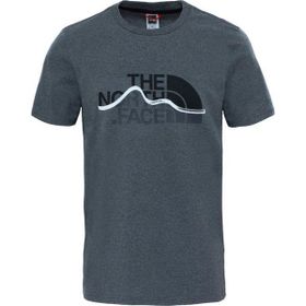 The North Face Mountain Line Gri Erkek T-Shirt