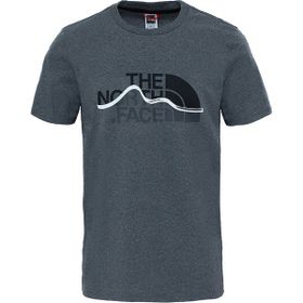 The North Face Mountain Line Gri Erkek T-Shirt