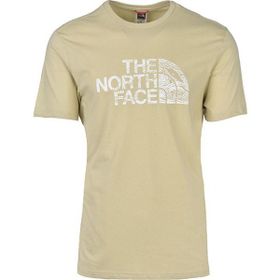 The North Face NF00A3G13X4 Woodcut Dome Bej Erkek T-Shirt