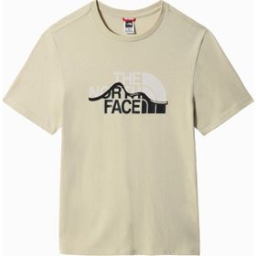 The North Face NF00A3G23X41 Gri Mountain Line Erkek T-shirt