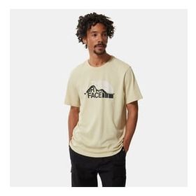 The North Face NF00A3G23X41 Gri Mountain Line Erkek T-shirt