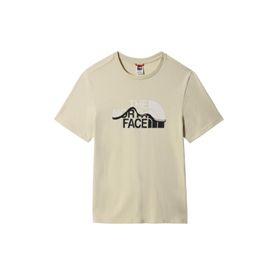 The North Face NF00A3G23X41 M S/S Mountain Line Tee - Eu Erkek Gri Outdoor Tişört