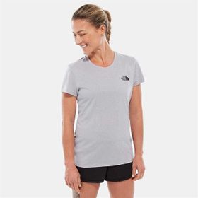 The North Face NF00CE0TDYX1 Reaxion Amp Crew Eu Gri Kadın T-shirt