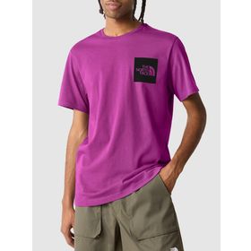 The North Face NF00CEQ5LV11 M S-S Fine Tee Eu Mor Erkek T-Shirt