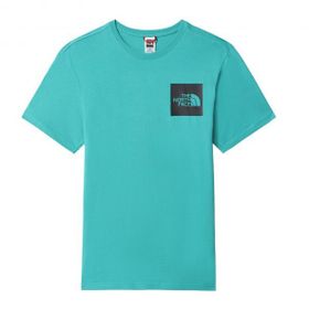 The North Face NF00CEQ5ZCV1 Ss Fine Yeşil Erkek T-shirt