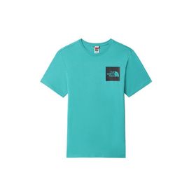 The North Face NF00CEQ5ZCV1 Ss Fine Yeşil Erkek T-shirt