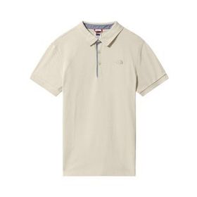 The North Face NF00CEV43X41 Premium Erkek Krem Polo Tişört