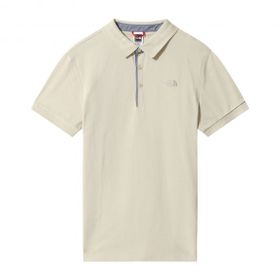 The North Face NF00CEV43X41 Premium Erkek Krem Polo Tişört