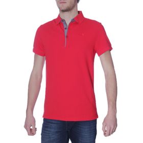 The North Face NF00CEV46821 Kırmızı Premium Polo Piquet Erkek T-shirt