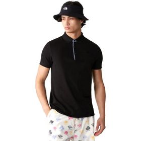 The North Face NF00CEV4JK31 Premium Siyah Outdoor Polo Erkek T-Shirt