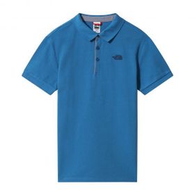 The North Face NF00CEV4M191 Mavi Premium Polo Piquet Erkek T-shirt