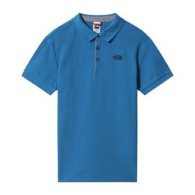 The North Face NF00CEV4M191 Mavi Premium Polo Piquet Erkek T-shirt
