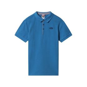 The North Face NF00CEV4M191 Mavi Premium Polo Piquet Erkek T-shirt