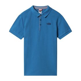 The North Face NF00CEV4M191 Mavi Premium Polo Piquet Erkek T-shirt