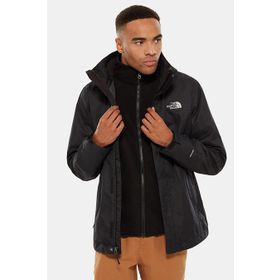 The North Face NF00CG55JK31 Siyah M Evolve ii Triclimate Jacket Outdoor Erkek Montu