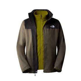 The North Face NF00CG55OFV1 M Evolve II Triclimate Jacket EU Haki Erkek Mont