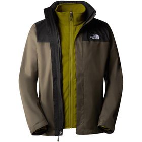 The North Face NF00CG55OFV1 M Evolve II Triclimate Jacket EU Haki Erkek Mont