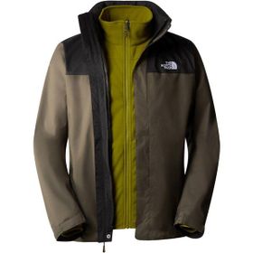 The North Face NF00CG55OFV1 M Evolve II Triclimate Jacket EU Haki Erkek Mont