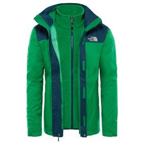The North Face NF00CG55WOG1 Evolve II Triclimate Yeşil Erkek Mont
