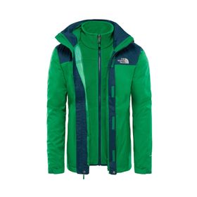The North Face NF00CG55WOG1 Evolve II Triclimate Yeşil Erkek Mont