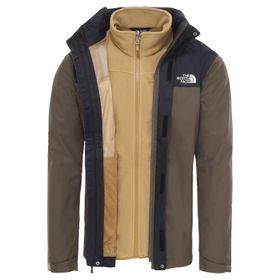 The North Face NF00CG55WOG1 Evolve II Triclimate Yeşil Erkek Mont