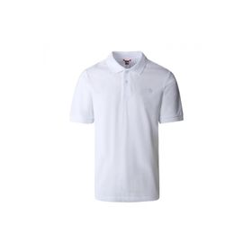 The North Face NF00CG71FN41 Polo Piquet Erkek Beyaz Outdoor T-Shirt