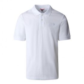 The North Face NF00CG71FN41 Polo Piquet Erkek Beyaz Outdoor T-Shirt