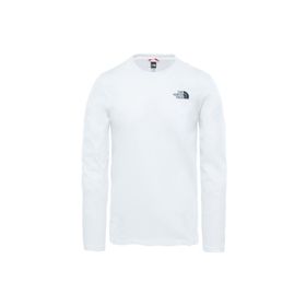 The North Face NF0A2TX1FN4 LS Easy Tee Beyaz Erkek T-Shirt