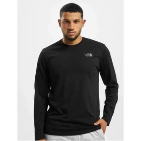 The North Face NF0A2TX1KZ21 L/S Easy Tee EU Siyah Uzun Kollu Erkek T-shirt
