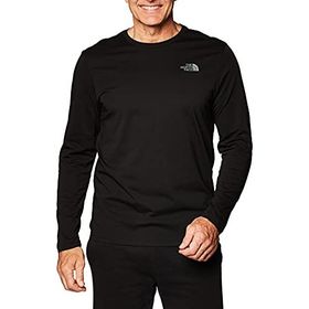 The North Face NF0A2TX1KZ21 L/S Easy Tee EU Siyah Uzun Kollu Erkek T-shirt