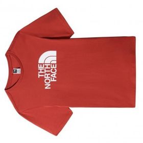 The North Face NF0A2TX3UBR1 S/S Easy Tee Kırmızı Erkek T-shirt