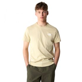 The North Face NF0A2TX58D61 M S/S Simple Dome Erkek Bej Outdoor T-Shirt