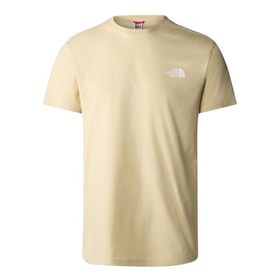 The North Face NF0A2TX58D61 M S/S Simple Dome Erkek Bej Outdoor T-Shirt
