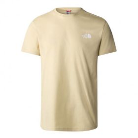 The North Face NF0A2TX58D61 M S/S Simple Dome Erkek Bej Outdoor T-Shirt