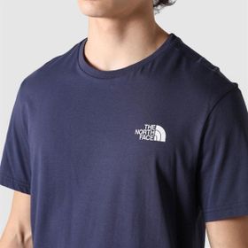 The North Face NF0A2TX58K21 M S/S Simple Dome Erkek Mavi Outdoor T-Shirt