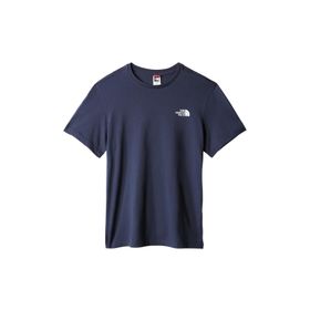 The North Face NF0A2TX58K21 M S/S Simple Dome Erkek Mavi Outdoor T-Shirt