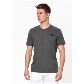 The North Face NF0A2TX5JBV1 M S/S Simple Dome Tee Gri Erkek T-shirt