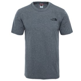 The North Face NF0A2TX5JBV1 M S/S Simple Dome Tee Gri Erkek T-shirt