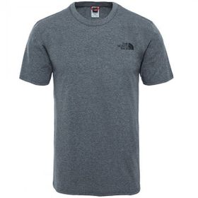 The North Face NF0A2TX5JBV1 M S/S Simple Dome Tee Gri Erkek T-shirt