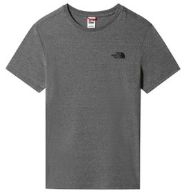 The North Face NF0A2TX5JBV1 M S/S Simple Dome Tee Gri Erkek T-shirt