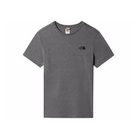 The North Face NF0A2TX5JBV1 M S/S Simple Dome Tee Gri Erkek T-shirt