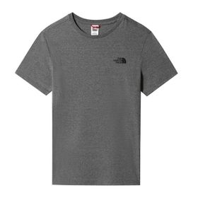 The North Face NF0A2TX5JBV1 M S/S Simple Dome Tee Gri Erkek T-shirt
