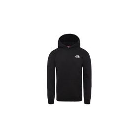 The North Face NF0A2ZWUKY41 M Raglan Redbox Hoodie Siyah Erkek Outdoor Mont