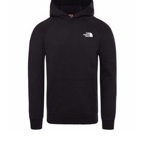 The North Face NF0A2ZWUKY41 M Raglan Redbox Hoodie Siyah Erkek Outdoor Mont