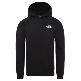 The North Face NF0A2ZWUKY41 M Raglan Redbox Hoodie Siyah Erkek Outdoor Mont