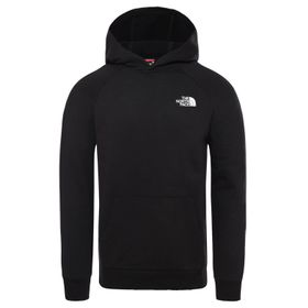 The North Face NF0A2ZWUKY41 M Raglan Redbox Hoodie Siyah Erkek Outdoor Mont