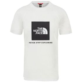 The North Face NF0A3BQOFN41 Beyaz M Raglan Redbox Tee Erkek Günlük Tişört