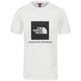 The North Face NF0A3BQOFN41 Beyaz M Raglan Redbox Tee Erkek Günlük Tişört