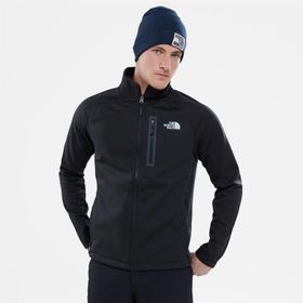 The North Face NF0A3BRHJK31 Softshell Canyonlands Siyah Dik Yaka Erkek Ceket